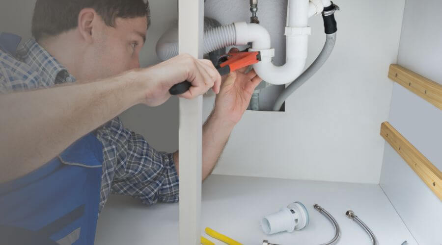 Professional clogged toilet repair in Adrian, MO